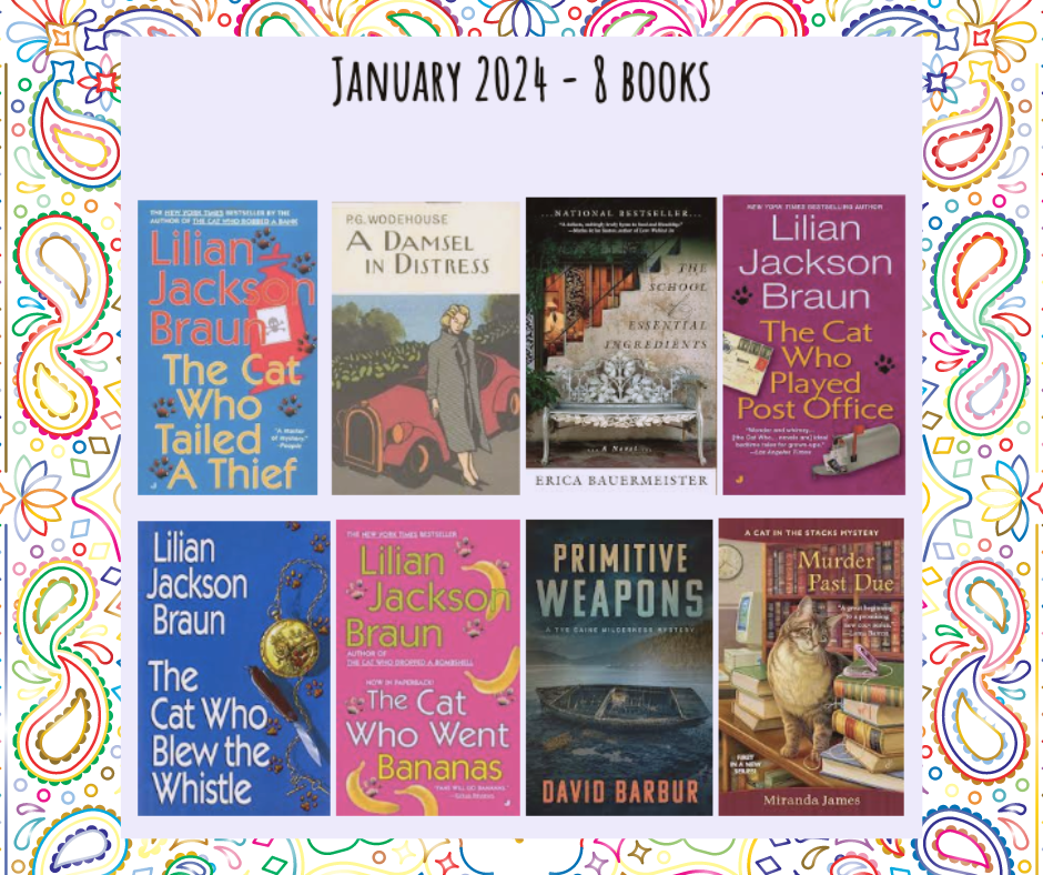 2024 Reading Challenge: January Wrap-up